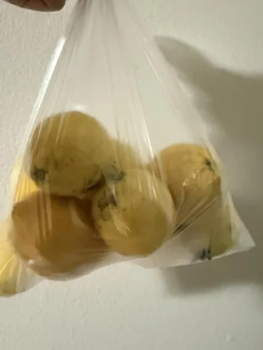 Vista 7 de FUNSUEI 1000 bolsas de plástico de 10 x 14 pulgadas, rollos de bolsas de plástico transparente para pan, frutas, verduras, 1 rollo/500 bolsas