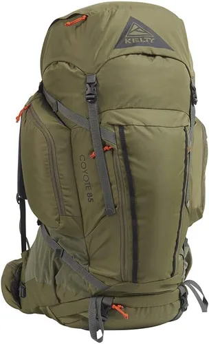 Vista 19 de Kelty Coyote - Mochila de 60 a 105 litros, para hombre y mujer (actualización 2020) - Mochila de senderismo, mochilero, mochila de viaje, Negro