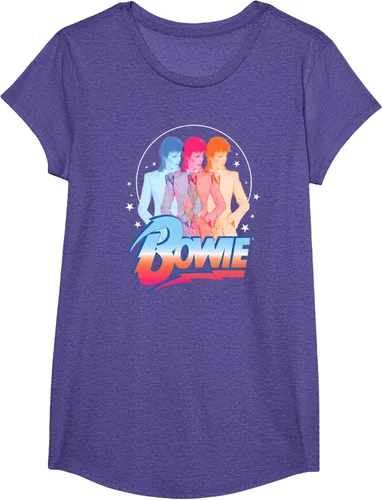 Vista 13 de David Bowie - Camiseta Bowie 3D, Negro