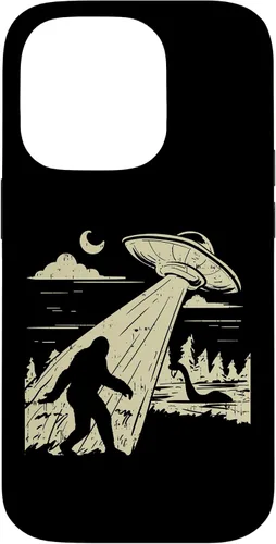 Vista 17 de UFO Bigfoot Sasquatch Lochness Monster Funny Believe - Funda de regalo para iPhone 17