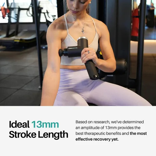 Vista 3 de Ekrin Athletics Pistola de masaje Kestrel: precisión mejorada y comodidad para una recuperación muscular superior y bienestar Alivia los músculos