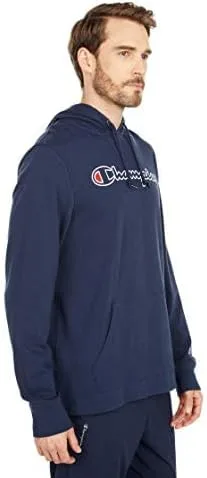 Vista 4 de Champion Men's Long Sleeve T-Shirt Hoodie (Retired Colors)