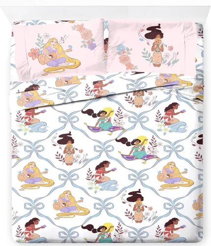 Vista 23 de Jay Franco - Juego de sábanas para niños con sábana bajera, sábana encimera y funda para almohada - Ropa de cama ultra suave con funda para almohada