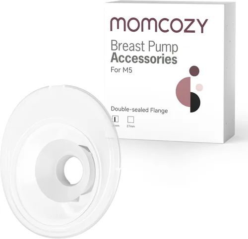 Vista 29 de Momcozy Extractor de leche portátil BP334 Air 1, 2 unidades rojo