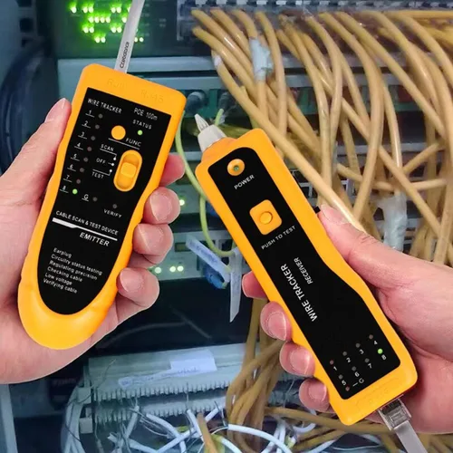 Vista 5 de Kit de herramientas de red Gaobige, kit de herramienta de engaste RJ45 Engaste a través de Crimpador Cat6 Cat5 Cat5e Herramienta de crimpado