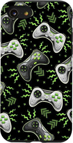 Vista 18 de Impresionante Retro Video Game Controller Gamer Boys Gaming Gift Case para iPhone 17