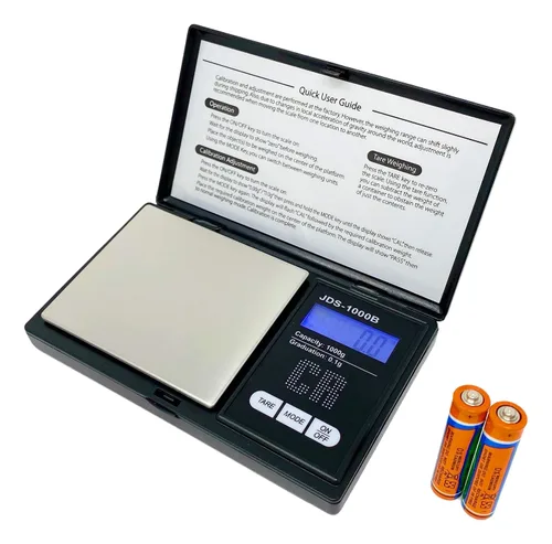 Vista 9 de CR Scale - Báscula digital prémium para alimentos, 3.53 oz por 0.00 oz, negro, portátil (JDS-100B)