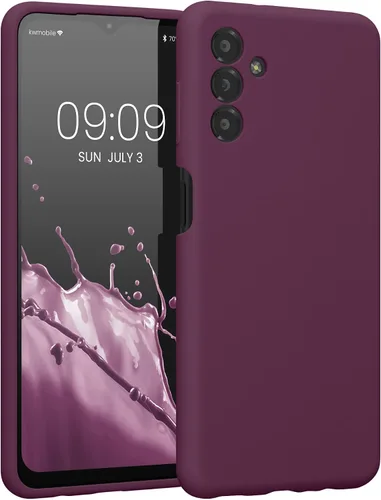 Vista 42 de kwmobile Funda compatible con Samsung Galaxy A13 4G - Funda delgada de silicona TPU - Acabado suave al tacto - Amarillo radiante