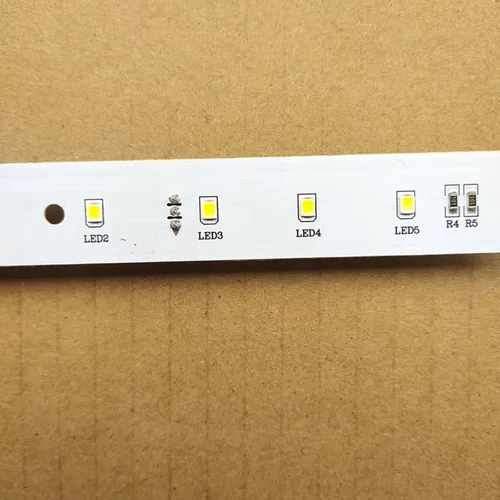 Vista 4 de Tablero de luz de tira de luz LED para refrigerador Midea BCD-536WKM 17431000000072 502410010020 Accesorios de repuesto
