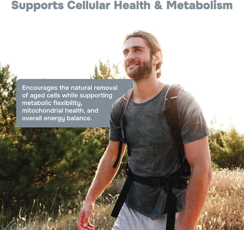 Vista 5 de Fasting Pro - Complejo de espermidina de 10 mg de alta potencia - Fórmula de 12 ingredientes para autofagia, limpieza celular y apoyo al