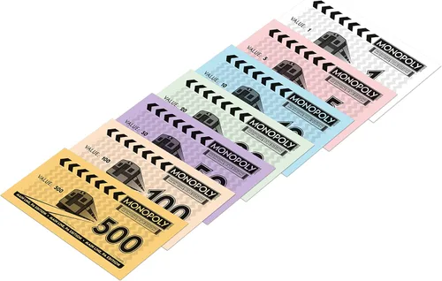 Vista 5 de Monopoly - Juego de mesa The Main Line Edition: 2-6 jugadores, juegos de mesa familiares para niños y adultos, juegos de mesa para niños de 8 años