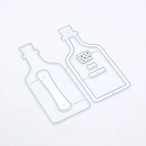 Vista 2 de KSCRAFT Plantillas de troqueles de corte de metal para álbumes de recortes, decoración en relieve, tarjeta de papel DIY