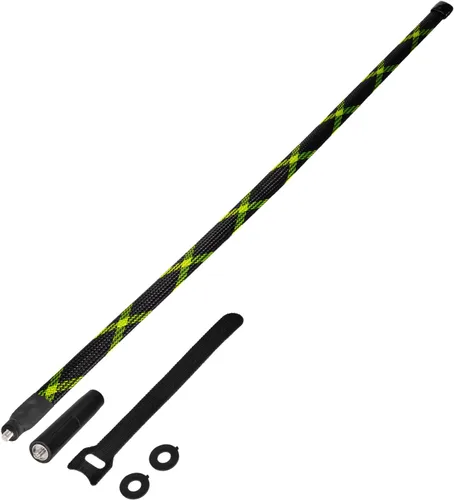 Vista 6 de Bingfu Doble banda VHF UHF 136-520MHz 31.3 pulgadas plegable camuflaje CS táctico SMA hembra jamón antena de radio para BaoFeng UV-5R UV-82 BF-F8HP