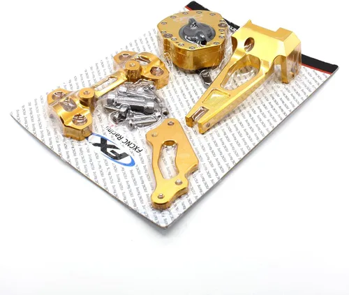 Vista 7 de Estabilizador de amortiguador de dirección de motocicleta con soporte de montaje compatible con MT-09 MT09 / Street Rally FZ-09 2014 2015 2016 2017