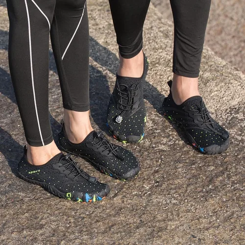 Vista 8 de New Men's and Women's Beach Shoes Quick-Drying Shoe Couple's Outdoor Swimming Five-Finger Shoes Wading Upstream Shoes Snorkeling Water Skiing Shoes