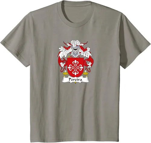 Vista 22 de Escudo de armas Pereira - Camiseta con escudo familiar, Negro