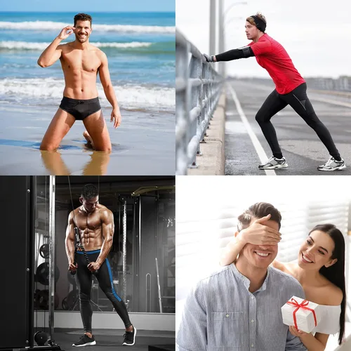 Vista 5 de Jock Strap - Correa de malla ancha para hombre, ropa interior masculina suspensorio, soporte atlético para vasectomía de gimnasio