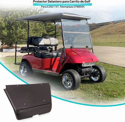 Vista 7 de 10L0L Escudo delantero para carrito de golf - Compatible con EZGO TXT, sustituye a 27166G04