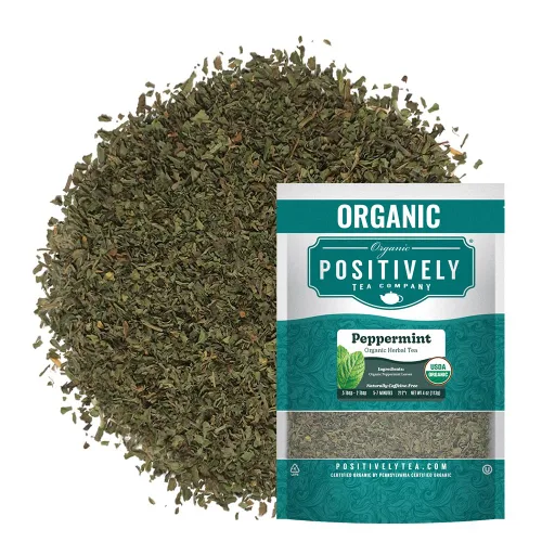 Vista 125 de Bolsas de hojas sueltas para té. Orgánicas por USDA. Positively Tea LLC.