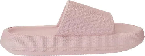 Vista 4 de Joomra - Sandalias acolchadas tipo pantuflas para mujeres y hombres antideslizantes de secado rápido sandalias para baño con suela gruesa