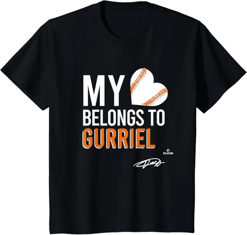 Vista 12 de My Heart Belongs To Yuli Gurriel Camiseta