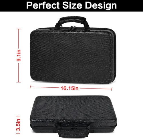 Vista 5 de Estuche de exhibición de cuchillos para más de 64 cuchillos de bolsillo, fundas plegables para cuchillos para colecciones, soporte de bolsa
