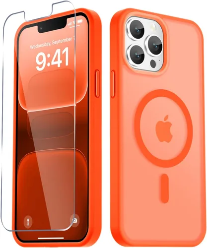 Vista 953 de Funda para Google Pixel 10 Pro XL, cubierta magnética mate, color negro Fit for MagSafe, Screen Protector included, Shockproof Military Grade