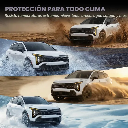 Vista 6 de LASFIT Alfombrillas para automóvil, para todo tipo de clima, elastómero termoplástico personalizable, accesorios para piso y carga de maletero