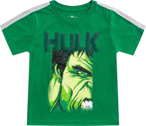 Vista 6 de Marvel Boys' Marvel Avengers Boy's 4-Pack Superhero Short Sleeve Tee Shirt Set Multi