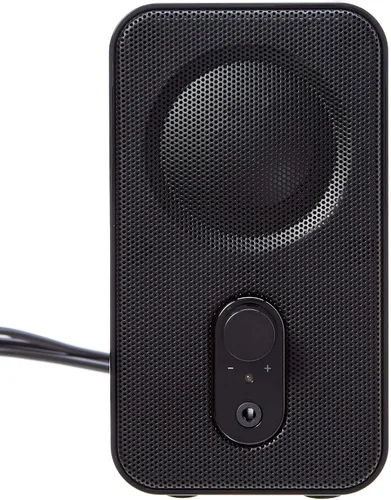 Vista 4 de Amazon Basics Altavoces para computadora de escritorio o portátil, alimentación de CA (versión de EE. UU.), color negro