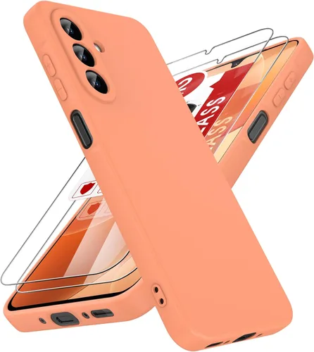 Vista 78 de LeYi Funda para Motorola Moto G Play 4G 2024: Funda para Moto G Play 4G 2024 con funda delgada y antiarañazos, silicona líquida a prueba de golpes