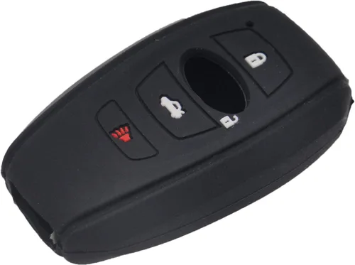Vista 5 de LemSa Funda protectora de silicona con 4 botones para Subaru 2016-2018 Forester 2017-2018 Outback 2015 2016 2018 XV Crosstrek 2017 Impreza 2014-2017