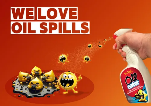 Vista 10 de Oil Eater Limpiador y Desengrasante Original de 1 Galón - Disuelve Grasa, Aceite y Manchas de Trabajo Pesado - Fuerza Profesional