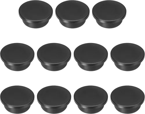 Vista 224 de MECCANIXITY - Tapones de silicona en forma de T (26mm, 1 pulgada de diámetro), color negro