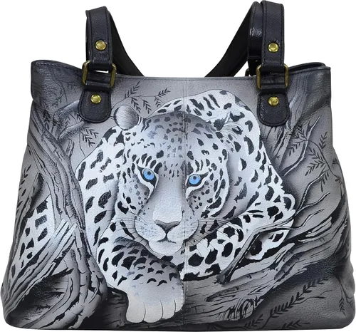 Vista 19 de Anna by Anuschka Bolso de hombro Satchel - Cuero Genuino