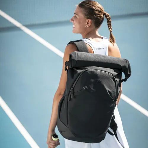 Vista 9 de HEAD Pro X Racqpack - Mochila de tenis con capacidad para 3 raquetas, compartimento de control climático CCT+, funda para laptop, diseño de tapa