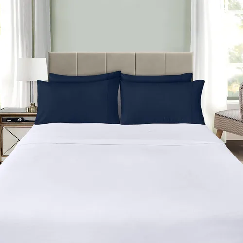 Vista 7 de Utopia Bedding Fundas de almohada estándar, paquete de 4, cierre de sobre, tela de microfibra cepillada suave, fundas de almohada resistentes al