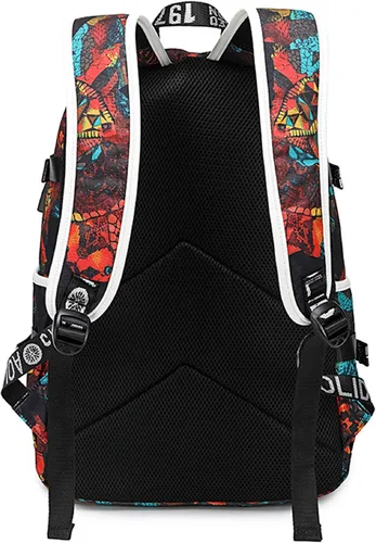 Vista 5 de ISaikoy Plants vs. Zombies Mochila Bolsa para Portátil Color Azul 1
