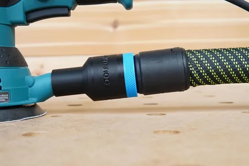 Vista 2 de Adaptador de manguera compatible con lijadoras Makita (manguera de 1.063 in)
