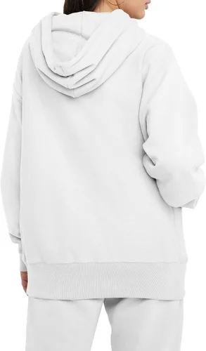 Vista 2 de Champion, Reverse Weave Oversized Hoodie, Heavyweight Fleece Sweatshirt for Women
