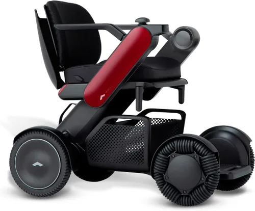Vista 10 de WHILL Modelo C2 Mobility Silla eléctrica de tamaño completo, transportable, compatible con aerolíneas, tecnología inteligente con aplicación