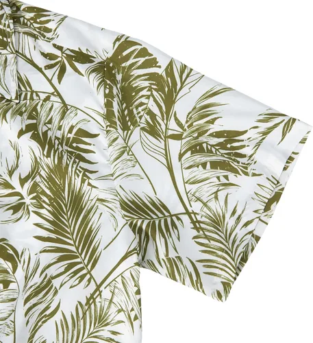 Vista 6 de Summer Vacation Shirt Beach Tropical Hawaiian Shirt for Men Short Sleeve Button Down Aloha Shirt