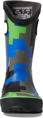Vista 2 de BOGS Botas de lluvia unisex para niños, camuflaje (bebéniño pequeño)