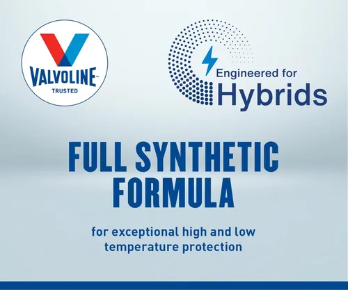 Vista 7 de Valvoline - Aceite sintético completo para vehículos híbridos 0W-20 1 QT