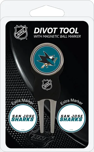 Vista 8 de Team Golf NHL Adult-Unisex Divot Tool Pack with 3 Golf Ball Markers
