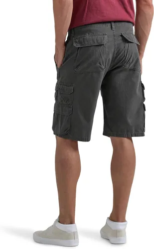 Vista 3 de Wrangler Authentics - Shorts de sarga estilo cargo, para hombre grande y alto