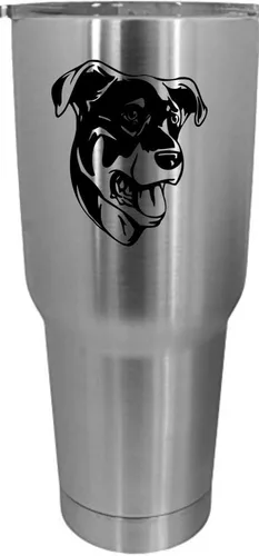 Vista 69 de Cairn Terrier - Vaso grabado con temática de perro, 30 onzas