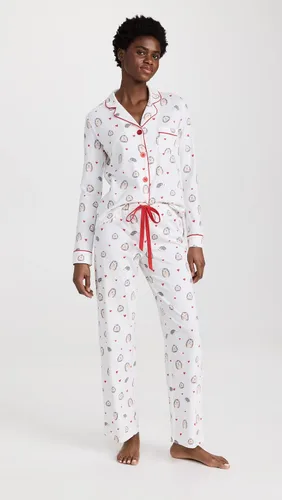 Vista 2 de PJ Salvage Conjunto de pijama Be Mine para mujer