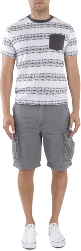 Vista 2 de Unionbay Survivor pantalones cortos de cargo con cinturón para hombre