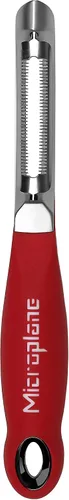 Vista 3 de Microplane Pelador giratorio dentado profesional para tomate y kiwi, para uso a mano derecha e izquierda